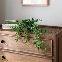 Artificial Scindapsus Plant in Black Plant Pot