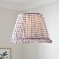 Carys Frilled Gingham Lamp Shade