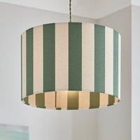 Beatrice Stripe Drum Lamp Shade