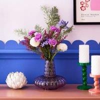 Sophie Robinson Lilac Balloon Glass Vase