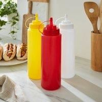Set of 3 Sauce Bottles