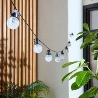 Bubble 8 LED Outdoor String Lights