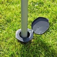 Outdoor Multi Ground Spike with Inserts and Spirit Level