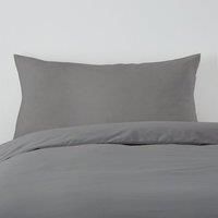 Hotel 200 Thread Count 100% Cotton Standard Pillowcase Pair