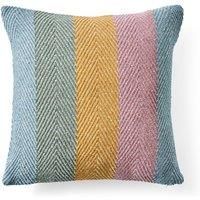 Jenson Striped Pastel Square Cushion