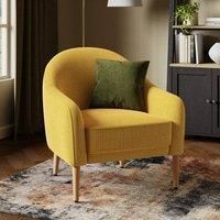 Kaspar Wooly Textured Tub Chair