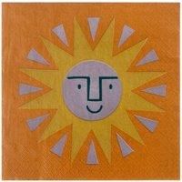 Pack of 20 Sun Paper Napkins