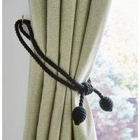 Ball Jute Curtain Tieback