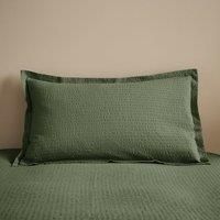 EL Seersucker Woven Cotton Oxford Pillowcase