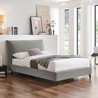 Limelight Luna Pillow Back Bed Frame, Boucle