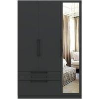 Foster Triple 3 Drawer Wardrobe