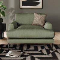 Lawson Matte Plush Velvet Snuggle Chair