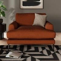 Lawson Matte Plush Velvet Snuggle Chair