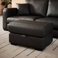 Carson Vintage Leather Footstool