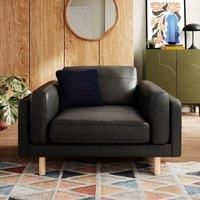 Newton Vintage Leather Snuggle Chair