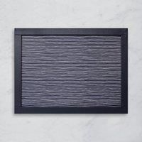Striped Navy Rectanglular Laptray