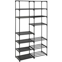 Fabric 32 Pair Shoe Storage Organiser