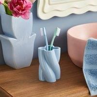 Twist Resin Toothbrush Holder