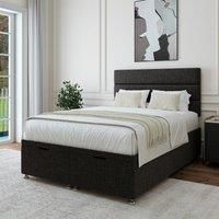 Woven Fabric End of Bed Ottoman Base