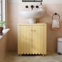 Scallop Under Sink Unit