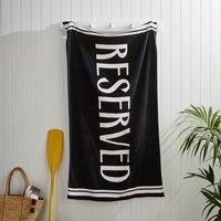 XL Reserved Beach Towel