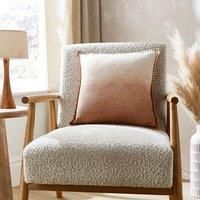 Tie Dye Blanket Stitch Camel Square Cushion