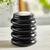 Ribbed Speckle Glaze Stone Utensil Pot
