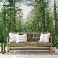 Forest Wilderness Green Mural