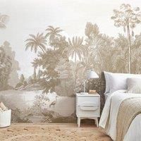 Vintage Tropical Natural Mural