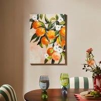 Oranges Hand Finished Canvas
