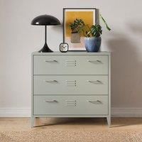 Helga Metal 3 Drawer Chest