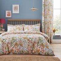 Eliza Botanical Polycotton Duvet Cover & Pillowcase Set