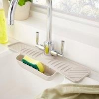 Around Kitchen Tap Trivet with Sponge Storage