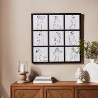Female Form Framed Wall Art