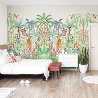 Tropical Paradise Island Mural