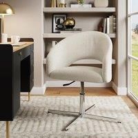 Fergie Boucle Office Chair