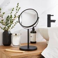 Round Freestanding Pedestal Mirror