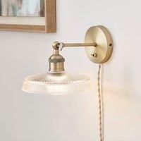 Churchgate Shilton Adjustable Plug In Wall Light