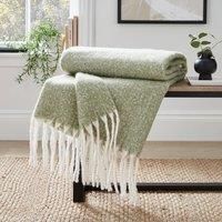 Faux Mohair Throw Blanket 130cm x 180cm