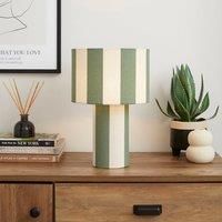 Beatrice Striped Table Lamp