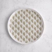 Global Sage Dinner Plate