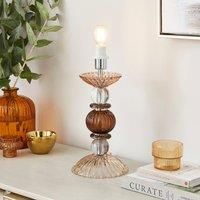 Maisie Ribbed Base Only Table Lamp