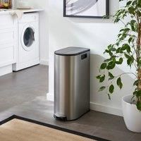 Oval Slimline 30L Soft Close Bin