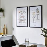 Set of 2 Dolce Vita Framed Prints