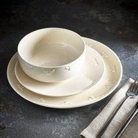 Bee Embossed 12 Piece Dinner Set