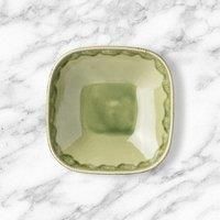 Green Stoneware Soup Bowl