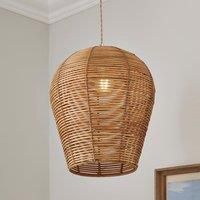 Churchgate Rattan Easy Fit Lamp Shade
