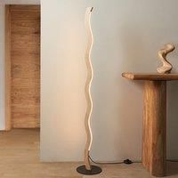 Wave Modern LED Floor Lamp