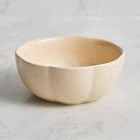 Pumpkin Stoneware Dip Bowl