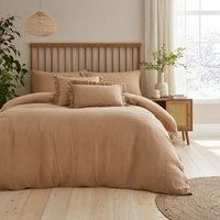 Cotton Muslin Duvet Cover and Pillowcase Set